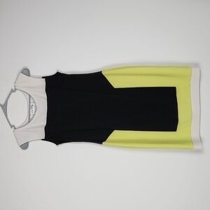 Color Block Mini Dress by Joseph Ribkoff size 10